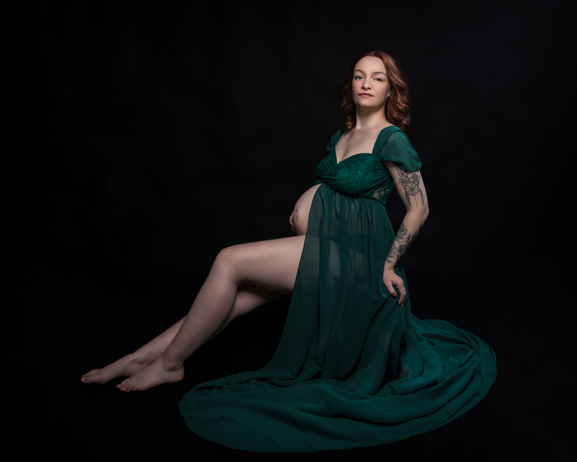 Jeune femme enceinte