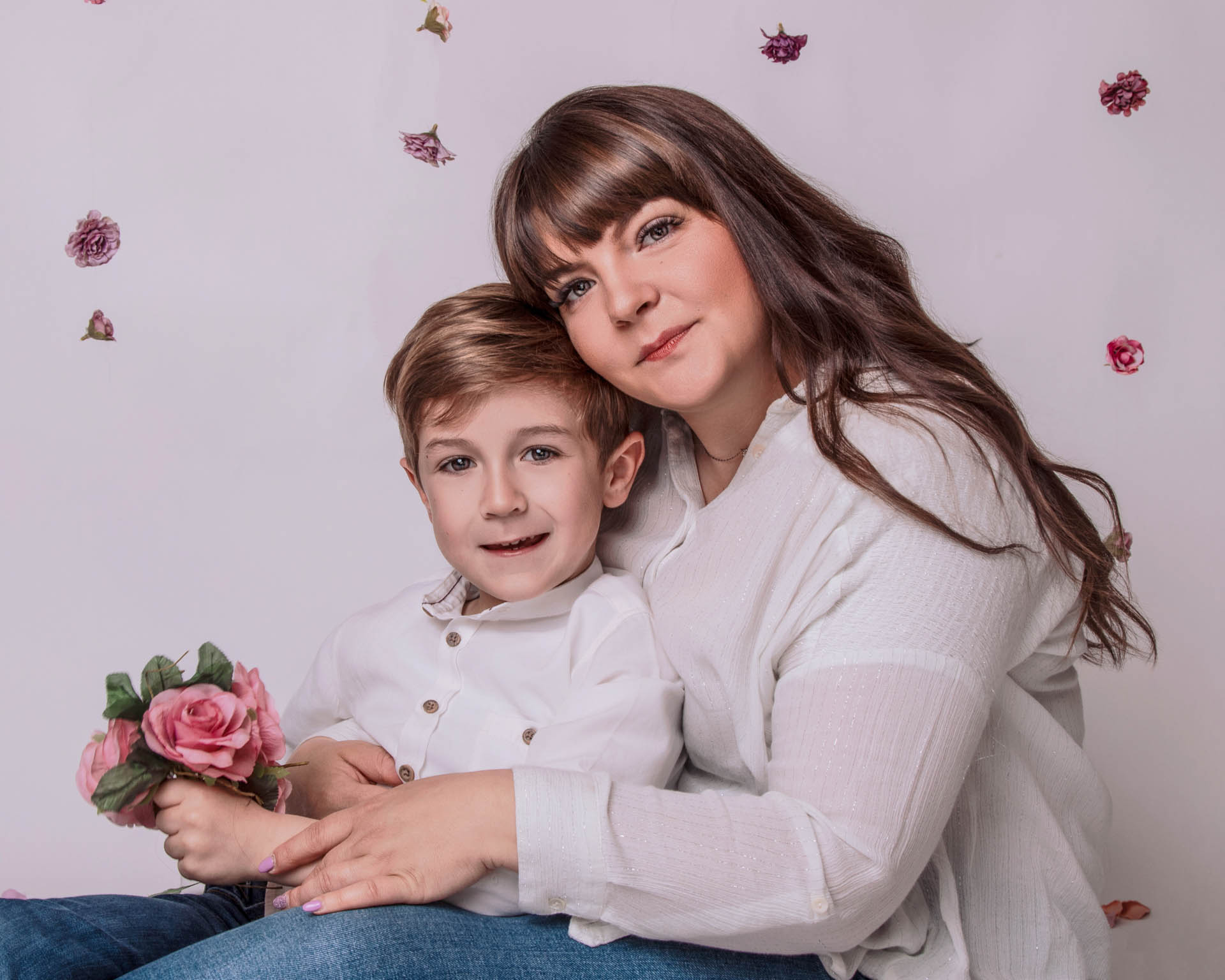 Une maman et son fils